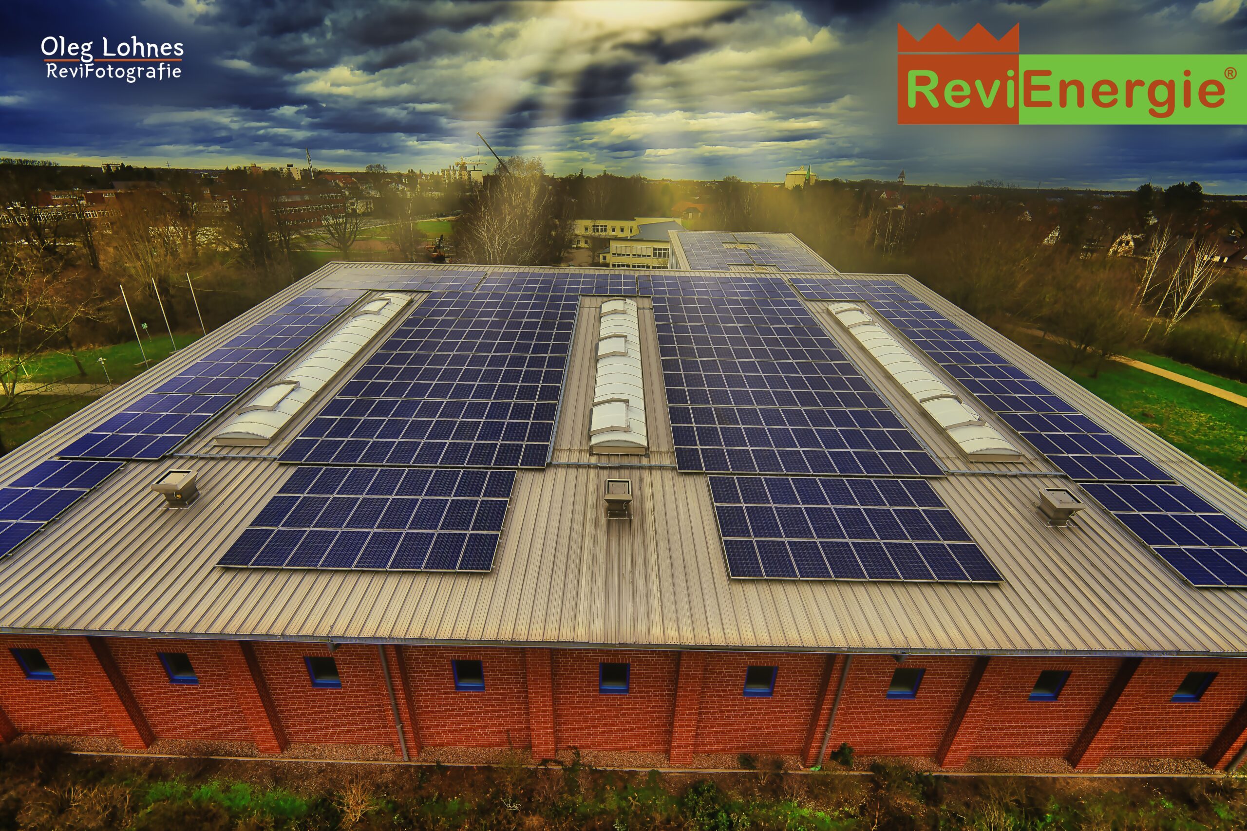 PV-Anlage, Solarstrom, Revi Energie, Solarpark